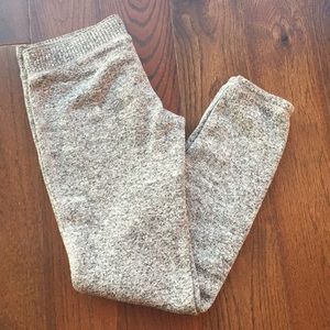 Heather grey joggers